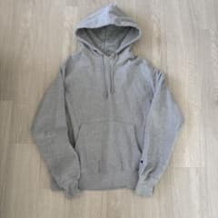 Champion リバースウィーブ パーカー グレー　ユニセックスのサムネイル