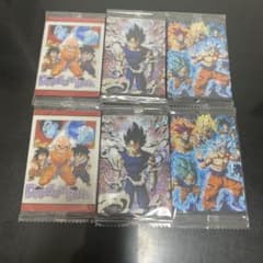 は*ぃ様 ドラゴンボール ウエハースカード 6枚セットのサムネイル