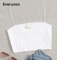 ほぼ新品♡ SHEIN ホワイトキャミソール - メルカリ