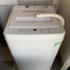 無印良品 ハイアール縦型洗濯機本体 4.5kg ホワイト 引き取り限定 