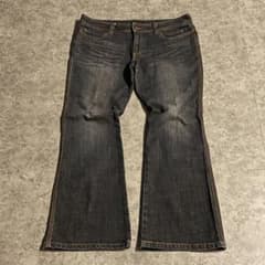 00s【archive】grunge flare denim/Y2K/鬼ヒゲ ◎ - メルカリ