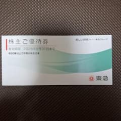 東急　株主優待のサムネイル