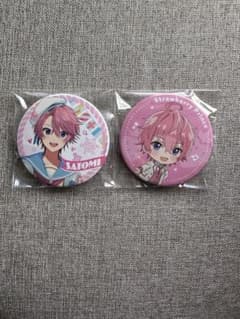 さとみ 缶バッジ 2個セットのサムネイル