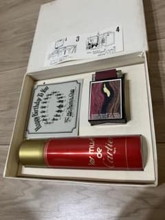 SILVER MATCH ヴィンテージライター ＆ カルティエ ガス缶セット