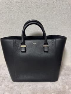 BELLMER ベルメール レザー トートバッグ ブラックのサムネイル