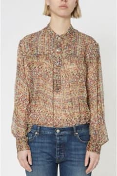 isabel marant étoile イザベルマラン ブラウス 34 シルク - メルカリ