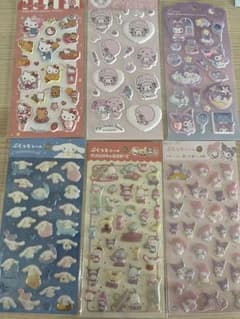 サンリオ ぷくぷくシール 6枚セットのサムネイル