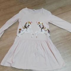 H&M　ユニコーンスパンコールワンピースのサムネイル