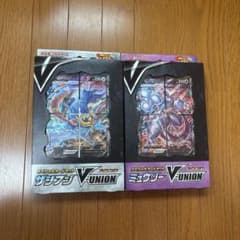 新品未開封　ポケカ　ミュウツー/ザシアンV-UNION 2種セット 新品未開封 ポケカ ミュウツー/ザシアンV-UNION 2種セット - メルカリ