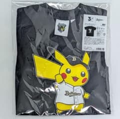 オリックスバファローズ ポケモンコラボ ピカチュウ キッズTシャツ 110