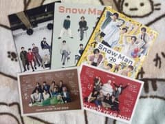 Snow Man 会報 年賀状 2024 2025 セットのサムネイル