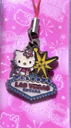 【新品・激レア】Hello Kitty Las Vegas 限定　ストラップのサムネイル