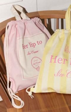 HLT Ice Cream Backpack Pink ＋うちわ - メルカリ