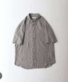 nest robe CONFECT リネン半袖シャツ グレー Mのサムネイル