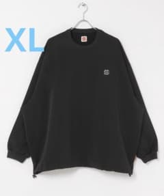 新品 SEE SEE SUPER BIG LS TEE W/D XL BLACK - メルカリ