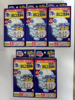 泡でまるごと洗浄中 キッチン 排水口 掃除 5箱（15包）小林製薬のサムネイル