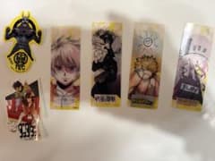 ジャンプ作品 ステッカー・しおり 6点セット売りのサムネイル