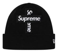 Supreme クロスデザイン ニット帽のサムネイル