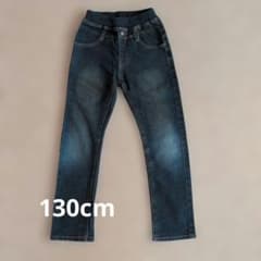 ストレッチデニムロングパンツ 130cmのサムネイル