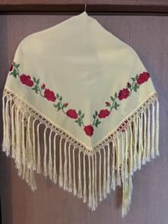 フラメンコ多色刺繍シージョ イエロー - メルカリ