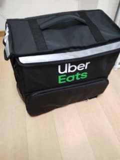 Uberロゴ入り配達バッグ（ブラック）のサムネイル