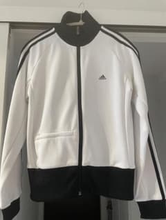 adidasトラックジャケット ホワイト/ブラックのサムネイル