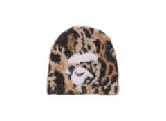 WILD LEOPARD PATTERN APE FACE KNIT CAP - メルカリ