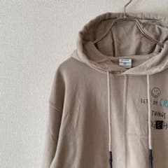 nw0117 スマイリーワールド　グラフィックパーカー　スウェット　フーディー