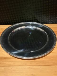 早川シルバー丸肉皿１４吋（約）径３５５ｍｍ板厚１.０ｍｍ洋白（ニッケルシルバー）のサムネイル