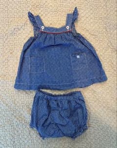 PETIT BATEAU ベビー　ロンパース　セットアップのサムネイル
