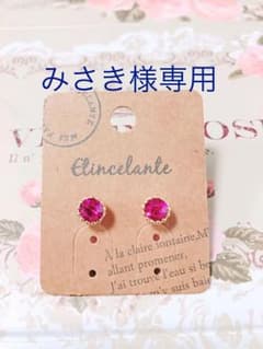 みさき様専用  ピアス  ピンク×ターコイズブルーのサムネイル