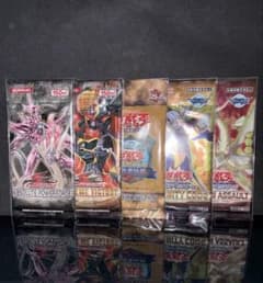 遊戯王　未開封　パック 　5種セット 遊戯王 未開封パック 5種セット 5D's/プレミアムパック/20th - メルカリ
