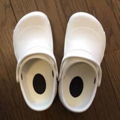 ※ぽん 様 専用※       クロックス  白のサムネイル