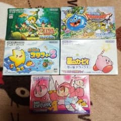 ゲームボーイアドバンス　ゲームソフトのサムネイル