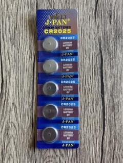 CR2025 リチウム電池 5個セットのサムネイル