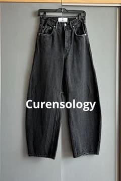 Curensology &RC カーヴィーデニムパンツ ブラック 36 美品 - メルカリ