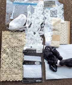 バテンレース、アンティークレースその他詰め合わせハンドメイド　Bのサムネイル