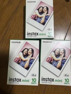 FUJIFILM instax mini チェキフィルム 10枚入り　3つセットのサムネイル
