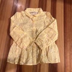 baby GAP 長袖シャツ 花柄 イエロー 5歳のサムネイル