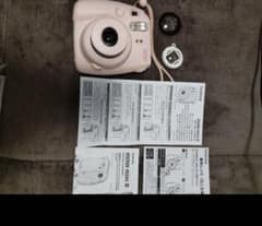 Instax Mini 8 ピンク 本体と付属品　説明書付きのサムネイル