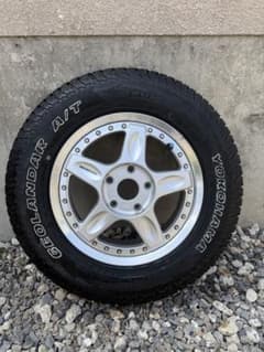 RAYS VOLK RACING VOLK4？ 175/80R15 ジオランダー RAYS VOLK RACING VOLK4？ 175/80R15 ジオランダー - メルカリ