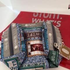 LeSportsac 환상적인 비스트 프린트 파우치