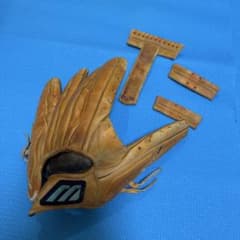 ミズノ硬式グローブ 右投げ 外野手用 青ビュー 型番GOV-3 - メルカリ