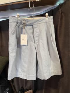 最安値☆極美品☆タグ付き24ss herillコットンツイル リングショーツ 最安値☆極美品☆タグ付き24ss herillコットンツイル リングショーツ