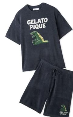 新品未使用❣️】GELATO PIQUE 恐竜柄 ルームウェア セットアップ