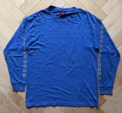 Independent 青 ロンt クロス インディペンデント90s 袖プリ - メルカリ