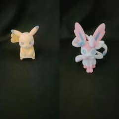 ピカチュウニンフィアフロッキードールのサムネイル