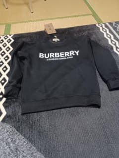 BURBERRY ブラック スウェット トレーナーのサムネイル