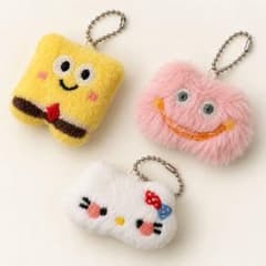 ミニぬいぐるみキーホルダー 3点セットのサムネイル