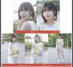 乃木坂46 中西アルノ チートデイ 選抜ver. 個別生写真 5種コンプ